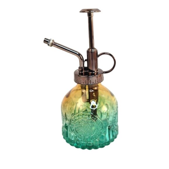 Glass Mister Spray Bottle With Pump Works for Plant, Hair, Crafts 6.8 oz. Yellow - Picture 1 of 5